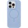 Чохол для iPhone 14 Pro Max Epik Silk Full Protective (AA) NO LOGO with Magnetic Fit, силікон, Блакитний / Lilac Blue