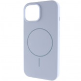 Чохол Silk Full Protective (AA) NO LOGO with Magnetic Fit для Apple iPhone 15 (6.1") Блакитний / Lilac Blue