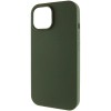 Чохол Silk Full Protective (AA) NO LOGO with Magnetic Fit для Apple iPhone 15 (6.1") Зелений / Cyprus Green