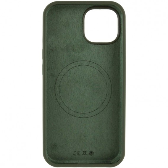 Чохол Silk Full Protective (AA) NO LOGO with Magnetic Fit для Apple iPhone 15 (6.1") Зелений / Cyprus Green