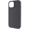 Чохол Silk Full Protective (AA) NO LOGO with Magnetic Fit для Apple iPhone 15 (6.1") Сірий / Dark Gray
