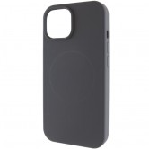 Чохол Silk Full Protective (AA) NO LOGO with Magnetic Fit для Apple iPhone 15 (6.1") Сірий / Dark Gray