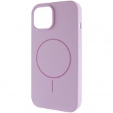 Чохол Silk Full Protective (AA) NO LOGO with Magnetic Fit для Apple iPhone 15 (6.1") Бузковий / Lilac
