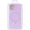 Чохол Silk Full Protective (AA) NO LOGO with Magnetic Fit для Apple iPhone 15 (6.1") Бузковий / Lilac