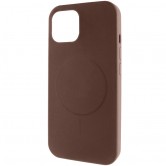 Чохол Silk Full Protective (AA) NO LOGO with Magnetic Fit для Apple iPhone 15 (6.1") Коричневий / Brown