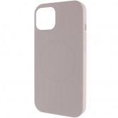 Чохол Silk Full Protective (AA) NO LOGO with Magnetic Fit для Apple iPhone 15 (6.1") Сірий / Lavender