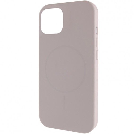 Чохол Silk Full Protective (AA) NO LOGO with Magnetic Fit для Apple iPhone 15 (6.1") Сірий / Lavender