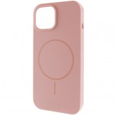 Чохол для iPhone 12 Pro Max Silk Full Protective (AA) NO LOGO with Magnetic Fit, силікон, Рожевий / Pink Sand Чохол для iPhone 12 Pro Max Silk Full Protective (AA) NO LOGO with Magnetic Fit, силікон, Рожевий / Pink Sand
