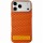 Чохол TPU+PC KVZV Triangular Pattern with Magnetic Fit для Apple iPhone 16 Pro Max (6.9") Orange