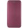 Кожаный чехол-книжка Classy для Apple iPhone 12 Pro / 12 (6.1") Бордовый