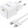 МЗП Baseus Palm Fast Charger 20W (1USB-C) + кабель Type-C to Lightning (E01164) Moon White