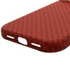 Чохол для iPhone 16 Pro KVZV Triangular Pattern with Magnetic Fit, TPU + полікарбонат, Червоний / Red
