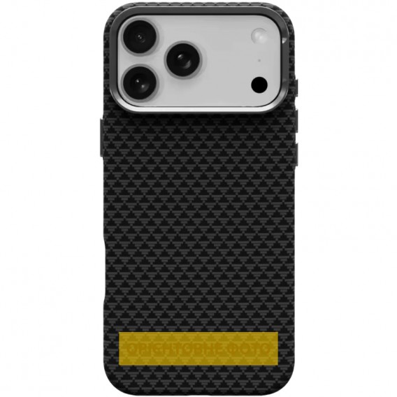 Чохол TPU+PC KVZV Triangular Pattern with Magnetic Fit для Apple iPhone 15 Pro Max (6.9") Black