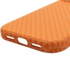 Чохол для iPhone 15 Pro KVZV Triangular Pattern with Magnetic Fit, TPU + полікарбонат, Помаранчевий / Orange