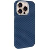 Чохол для iPhone 15 Pro KVZV Triangular Pattern with Magnetic Fit, TPU + полікарбонат, Синій / Blue