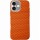 Чохол TPU+PC KVZV Triangular Pattern with Magnetic Fit для Apple iPhone 17 (6.3") Orange