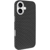 Чехол для iPhone 17 KVZV Triangular Pattern with Magnetic Fit - Черный / Black