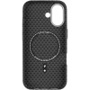 Чехол для iPhone 17 KVZV Triangular Pattern with Magnetic Fit - Черный / Black