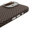 Чохол для iPhone 17 KVZV Triangular Pattern with Magnetic Fit - Хакі / Khaki