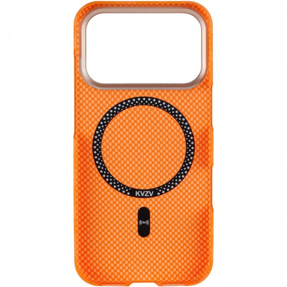 Чохол для iPhone 18 Pro Max / 17 Pro Max KVZV Kayla Ultra-thin with Magnetic Fit, TPU + PC, Помаранчевий / Orange Чохол для iPhone 18 Pro Max / 17 Pro Max KVZV Kayla Ultra-thin with Magnetic Fit, TPU + PC, Помаранчевий / Orange