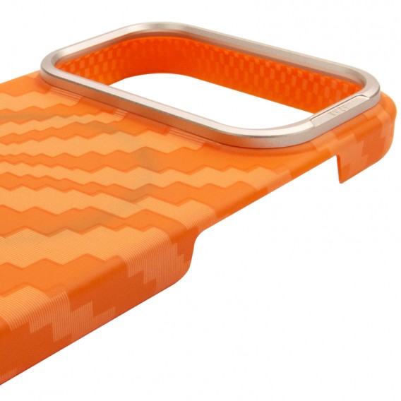 Чохол для iPhone 18 Pro Max / 17 Pro Max KVZV Kayla Ultra-thin with Magnetic Fit, TPU + PC, Помаранчевий / Orange Чохол для iPhone 18 Pro Max / 17 Pro Max KVZV Kayla Ultra-thin with Magnetic Fit, TPU + PC, Помаранчевий / Orange
