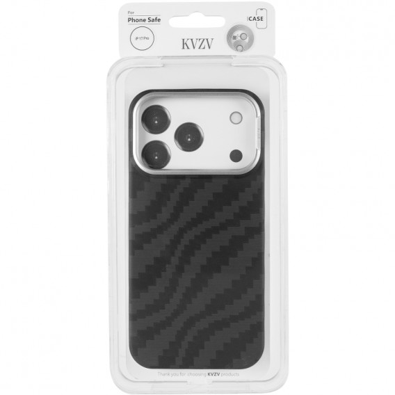 Чохол для iPhone 18 Pro Max / 17 Pro Max KVZV Kayla Ultra-thin with Magnetic Fit, TPU + PC, Чорний / Black Чохол для iPhone 18 Pro Max / 17 Pro Max KVZV Kayla Ultra-thin with Magnetic Fit, TPU + PC, Чорний / Black