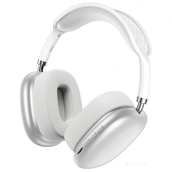 Накладні бездротові навушники Hoco ESD15 Silver