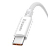 Дата кабель Baseus Superior Series Fast Charging USB to Type-C 100W (2m) (P10320102214) Moon White