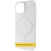 Чохол Silk Full Protective (AA) NO LOGO with Magnetic Fit для Apple iPhone 17 Air (6.5") Білий / White