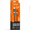 Дата кабель Amaya ACD-X28 4in1 Type-C to USB/Type-C to Lightning 60W (1m) Black