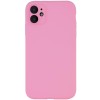 Чохол Silk Full Camera Protective (AA) NO LOGO для Apple iPhone 12 (6.1") Рожевий / Light pink