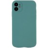 Чохол Silk Full Camera Protective (AA) NO LOGO для Apple iPhone 12 (6.1") Зелений / Pine green