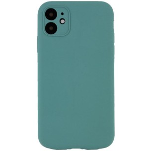 Чехол Silk Full Camera Protective (AA) NO LOGO для Apple iPhone 12 (6.1") Зеленый / Pine green