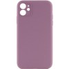 Чохол Silk Full Camera Protective (AA) NO LOGO для Apple iPhone 12 (6.1") Ліловий / Lilac Pride