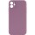 Чохол Silk Full Camera Protective (AA) NO LOGO для Apple iPhone 12 (6.1") Ліловий / Lilac Pride