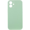 Чохол Silk Full Camera Protective (AA) NO LOGO для Apple iPhone 12 (6.1") Зелений / Pistachio