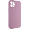 Чохол Silk Full Camera Protective (AA) NO LOGO для Apple iPhone 12 Pro Max (6.7") Ліловий / Lilac Pride