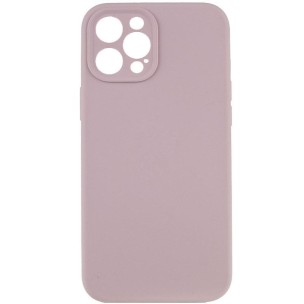 Чехол Silk Full Camera Protective (AA) NO LOGO для Apple iPhone 12 Pro Max (6.7") Серый / Lavender