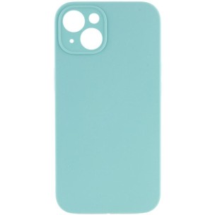 Чохол Silk Full Camera Protective (AA) NO LOGO для Apple iPhone 13 (6.1") Бірюзовий / Marine Green
