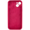 Чохол Silk Full Camera Protective (AA) NO LOGO для Apple iPhone 13 (6.1") Червоний / Rose Red
