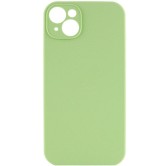 Чохол Silk Full Camera Protective (AA) NO LOGO для Apple iPhone 13 (6.1") М'ятний / Mint