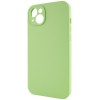 Чохол Silk Full Camera Protective (AA) NO LOGO для Apple iPhone 13 (6.1") М'ятний / Mint