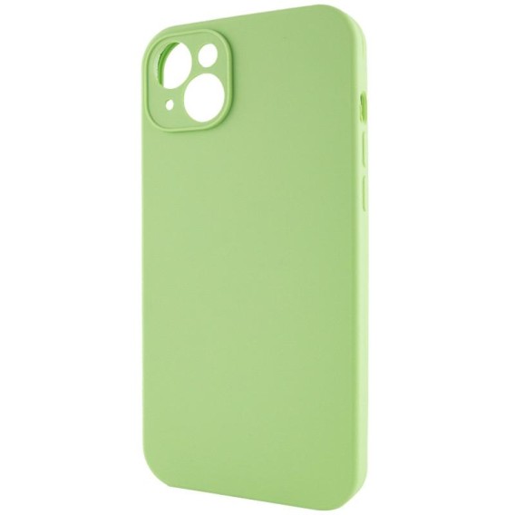 Чохол Silk Full Camera Protective (AA) NO LOGO для Apple iPhone 13 (6.1") М'ятний / Mint