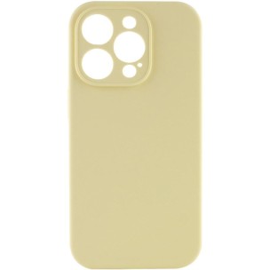 Чехол Silk Full Camera Protective (AA) NO LOGO для Apple iPhone 13 Pro (6.1") Желтый / Mellow Yellow