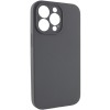 Чохол Silk Full Camera Protective (AA) NO LOGO для Apple iPhone 13 Pro (6.1") Сірий / Dark Gray