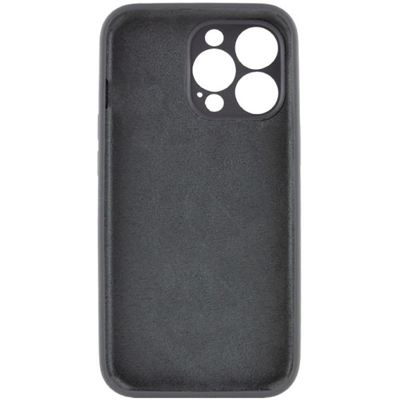 Чохол Silk Full Camera Protective (AA) NO LOGO для Apple iPhone 13 Pro (6.1") Сірий / Dark Gray