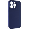 Чохол Silk Full Camera Protective (AA) NO LOGO для Apple iPhone 13 Pro (6.1") Синій / Deep navy