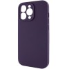Чохол Silk Full Camera Protective (AA) NO LOGO для Apple iPhone 13 Pro (6.1") Фіолетовий / Elderberry