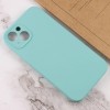 Чохол Silk Full Camera Protective (AA) NO LOGO для Apple iPhone 14 (6.1") Бірюзовий / Marine Green