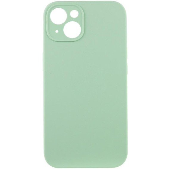 Чохол Silk Full Camera Protective (AA) NO LOGO для Apple iPhone 14 (6.1") Зелений / Pistachio